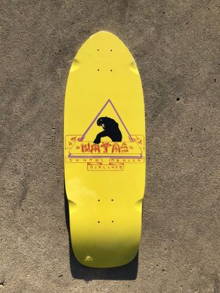 SMA Santa Monica Airlines Rare NATAS Reissue Skateboard Deck 2