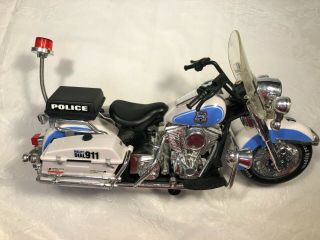 Vintage Road Rippers Police Motorcycle With Lights And Sounds