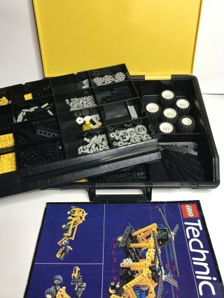 Rare Complete Vintage Lego Technic 8062 Universal Set With Storage Case