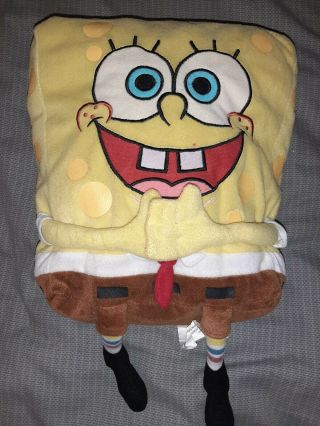 17 Inch Spongebob Squarepants Plush Hugging Stuffed Animal Collectible Vintage