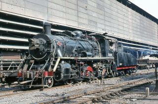 35mm Slide China / Chinese Steam Railway Wuhan Steel Yj202 May 1984