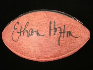 October 11,  1992 Raiders Vs.  Bills Game Ball Presented To Ethan Horton