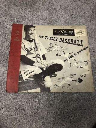 Vintage Rca Victor Youth Series How To Play Baseball Records
