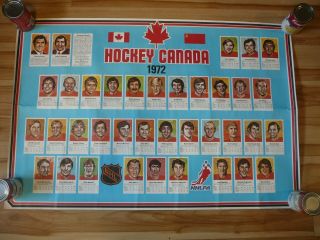 1972 Canada Vs.  Russia Summit Series Poster