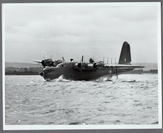 Short Sunderland Flying Boat Large Manufacturers Photo Raf 3