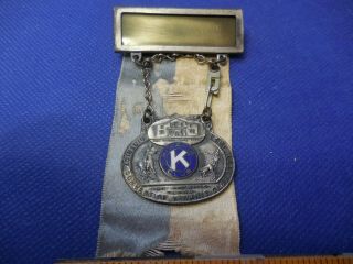 Antique Kiwanis Club Convention Pin 1921 San Antonio Texas