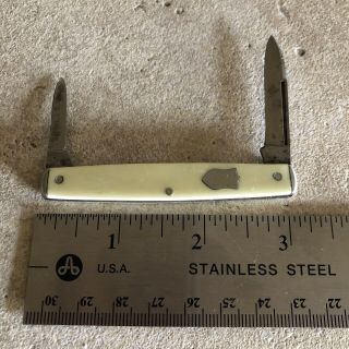 Vintage Blish Mize Sillman Hdw.  Co.  2 Blade Pen Pocket Knife