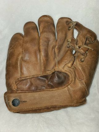 1930 ' s Or 1940 ' s Baseball Glove 3