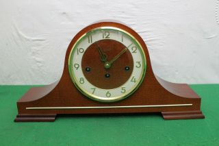 Vintage Hermle Westminster Chime Mantel Clock With 340 - 020 Movement,  Running Slow