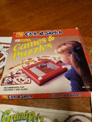 Etch A Sketch Vintage Games And Puzzles Activities