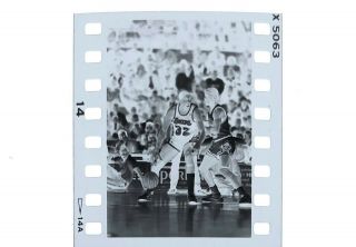 1987 MICHAEL JORDAN Bulls vs MAGIC JOHNSON Lakers 35mm B&W Negative/Neg 2