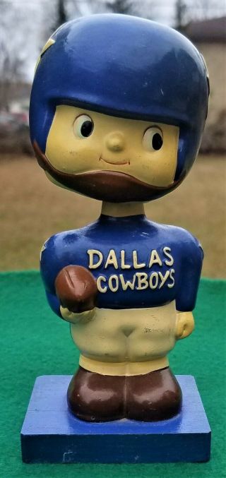 Dallas Cowboys Bobblehead,  Vintage 1960 