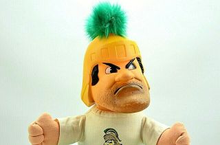 Vintage Michigan State Spartans Singing MSU Fight Song Sparty Doll 2