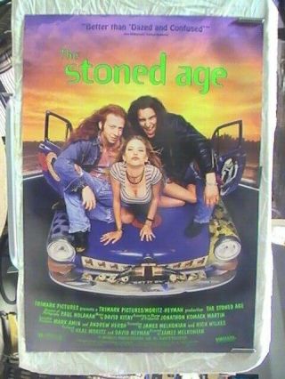 Vintage The Stoned Age Movie Promo Poster
