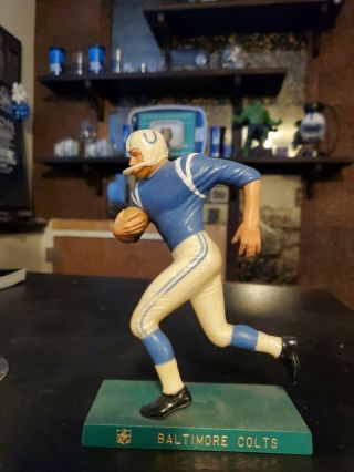 1958 - 1962 Hartland Plastics Football Statue Baltimore Colts Player No Number