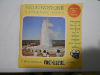 Vintage 1948 Yellowstone National Park View - Master 3 Reel Pack