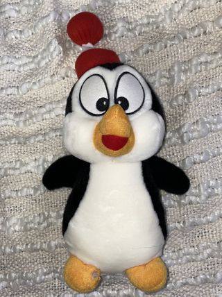 Vintage 1999 Universal Studios Chilly Willy Penguin Plush Stuffed Walter Lanz