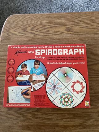 Vintage 1967 Kenner Spirograph No.  401 Complete With Instructions