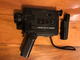 Vintage Chinon 20p - Xl Direct Sound Movie Camera With Mic