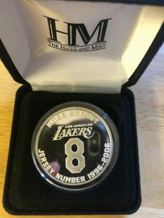 Kobe Bryant Final Game Ticket,  Final Season Limited Edition Silver coin 577/824 5