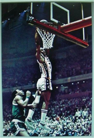 World B.  - Philadelphia 76ers Sports Illustrated Si Like Poster Nba 24x36
