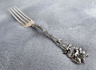 Columbine By Paye And Baker 5 3/4 " Long Sterling Breakfast Fork No Mono Rare