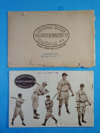 1929 and 1930 LOUISVILLE FAMOUS SLUGGERS Baseball YearBooks (2) 2