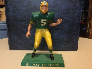 1958 - 1962 Hartland Plastics Football Statue Green Bay Packers Lineman No Mask