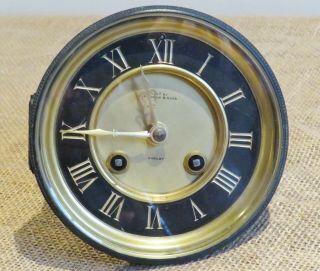 Richard & Cie French 8 Day Clock Movement With Bezel And Glass