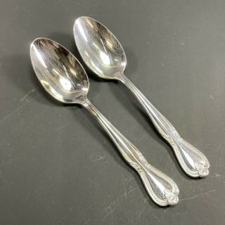 Vintage Grosvenor Stainless Steel Cutlery Flatware Serving Spoons
