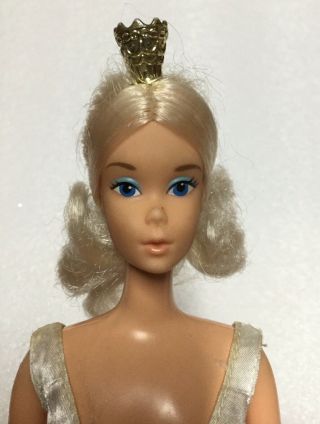 Vintage Ballerina Barbie Doll 1976 With Stand