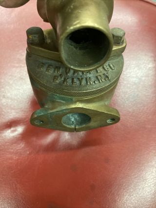 Rare James Acorn Brass Antique Hit And Miss Gas Engine Carburetor 2