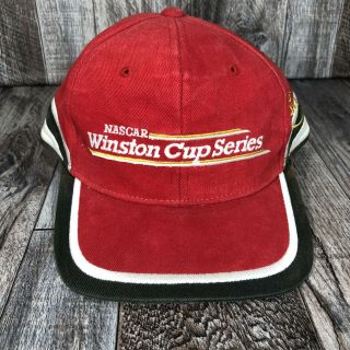 Vintage 90s Nascar Winston Cup Series Snapback Hat Cap No Bull Race Day One Size