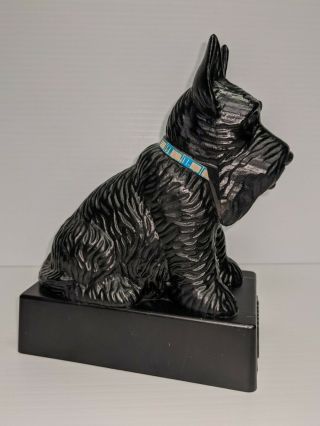 Vintage CHUM Dog Food Black Scottish Terrier Scotty Dog Moneybox 2
