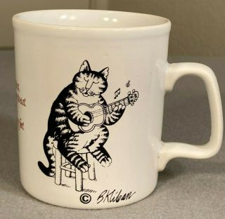 VINTAGE English KLIBAN Cat Mug 