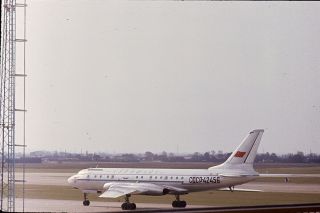 Aeroflot,  Tupolev 104,  Cccp - 42456,  Circa 1960s,  Aircraft Slide
