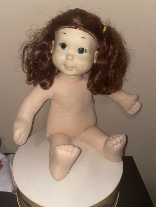 Vtg 1986 My Buddy Kid Sister Doll By Playskool/hasbro Auburn Red Hair