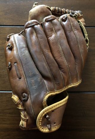 Vintage Rawlings Mickey Mantle MM5 Leather Baseball Glove 2