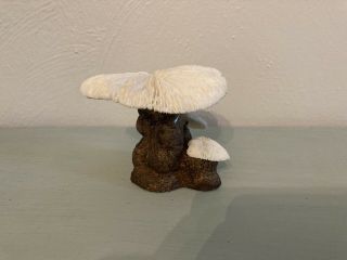 Vintage Coral Mushroom Figure 3