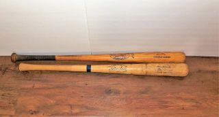 Joe Torre & Tony Perez.  Adirondack Model Baseball Bat / Louisville Slugger Bat