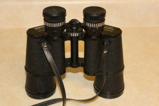 Vintage Empire Model 214 Binoculars 7x50 Field: 372 Ft @ 1000 Yards With Case
