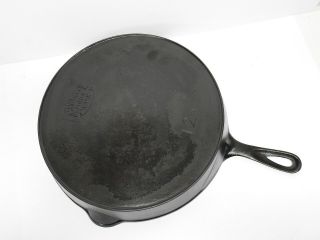 Antique Favorite Piqua Ware 12a Cast Iron Skillet Frying Pan Cleaned Seasoned