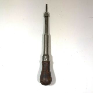 Vintage Yankee Push Drill No 445 W 1 Bit Millers Falls Tools Ma Usa 10 " L