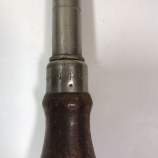 Vintage Yankee Push Drill No 445 w 1 Bit Millers Falls Tools MA USA 10 