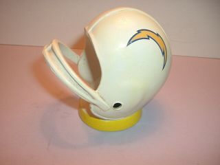 Vintage 1960 ' s AFL San Diego Chargers Football Helmet Cast Iron Bottle Opener 2