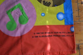 The Wiggles Henry ' s Underwater Big Band Single Bed Quilt Cover Vintage 1998 2