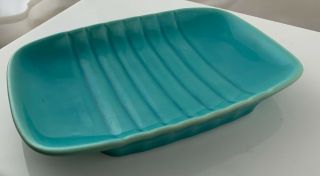 Vintage Franciscan Ware Made In California Usa Turquoise Dish