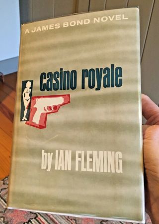 Casino Royale By Ian Fleming James Bond Novel Bce Hbdj 1953 Vtg Book