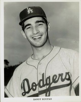 Undated Press Photo Team Issued Image Sandy Koufax Of The Los Angeles Dodgers