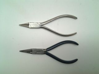 Vintage " Damascus " Made In Germany - Round Nose Pliers,  Other